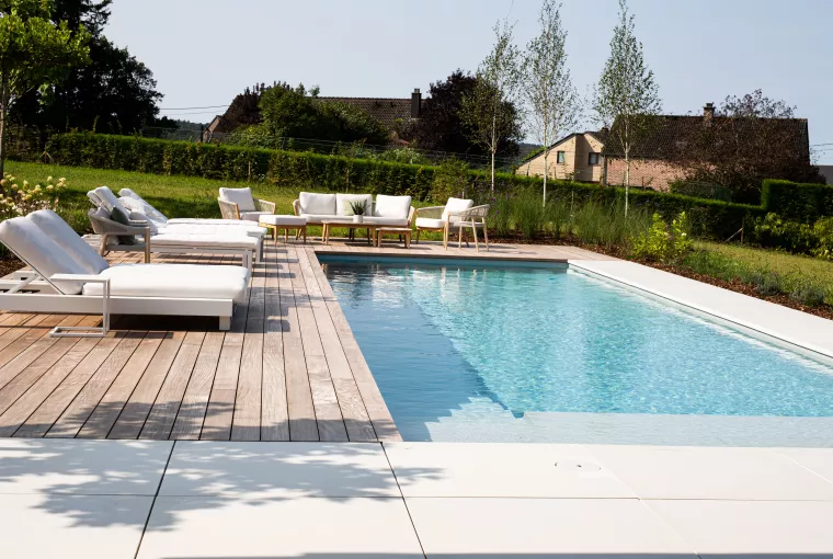 Signé Jean - Création complète d'un extérieur avec piscine à Wierde2