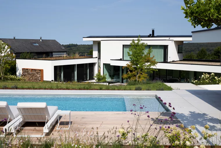 Signé Jean - Création complète d'un extérieur avec piscine à Wierde